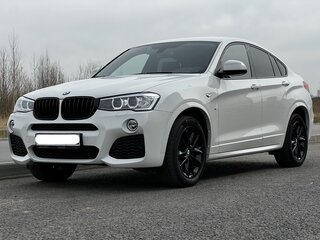 2017 BMW X4 20i I (F26), белый, 3800000 рублей, вид 1