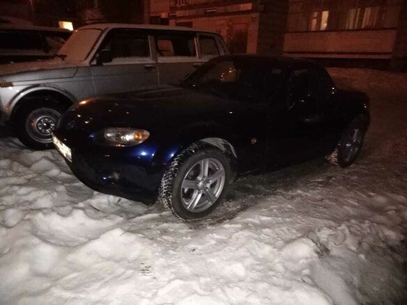 2008 Mazda MX-5 Hard Top III (NC), синий, 1690000 рублей - вид 6