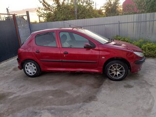2007 Peugeot 206, красный, 240000 рублей, вид 5