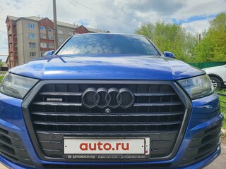 2016 Audi Q7 II (4M), синий, 4200000 рублей, вид 4