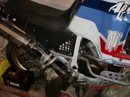 1990 Honda XRV 750 Africa Twin, белый, 300000 рублей, вид 2