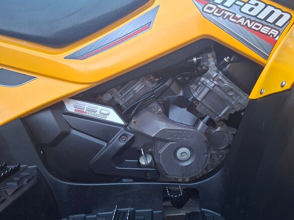 2011 BRP Can-Am Outlander MAX 650, жёлтый, 770000 рублей - вид 8