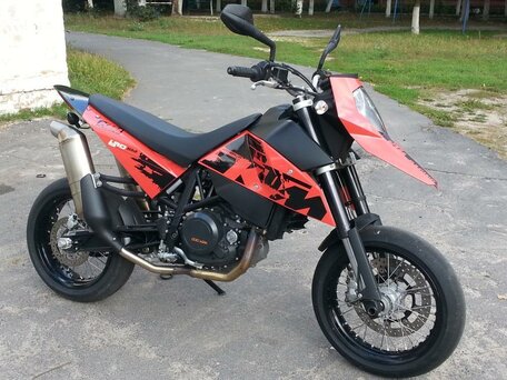 2007 KTM 690 SM, оранжевый, 466977 рублей, вид 1