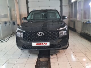2021 Hyundai Santa Fe IV Рестайлинг, чёрный, 3975000 рублей, вид 1