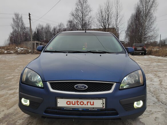 2007 Ford Focus II Рестайлинг, синий, 450000 рублей