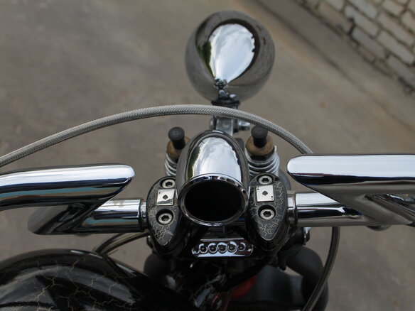 2013 Harley-Davidson Softail Custom, чёрный, 1350000 рублей - вид 5