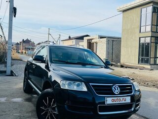 2006 Volkswagen Touareg I Рестайлинг, чёрный, 1200000 рублей, вид 3