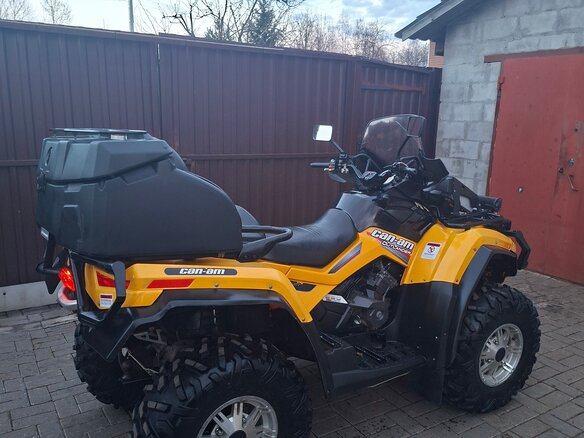 2011 BRP Can-Am Outlander MAX 650, жёлтый, 770000 рублей - вид 7