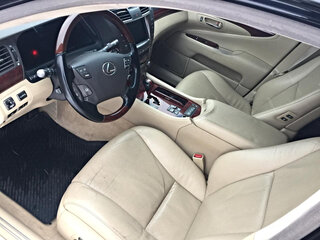 2007 Lexus LS 460 IV, чёрный, 1450000 рублей, вид 5