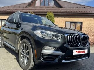 2018 BMW X3 30i xDrive III (G01), чёрный, 2500000 рублей, вид 2