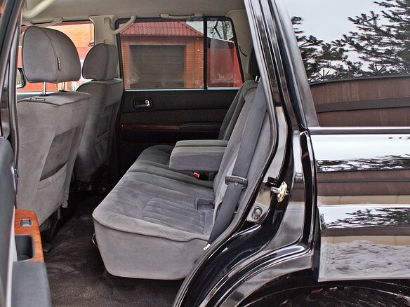 2004 Nissan Patrol V (Y61) Рестайлинг, чёрный - вид 8