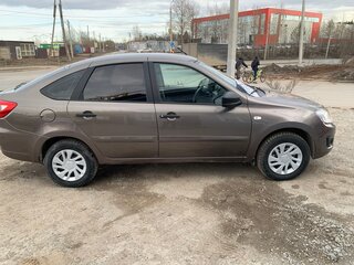 2018 Lada (ВАЗ) Granta I, коричневый, 590000 рублей, вид 4
