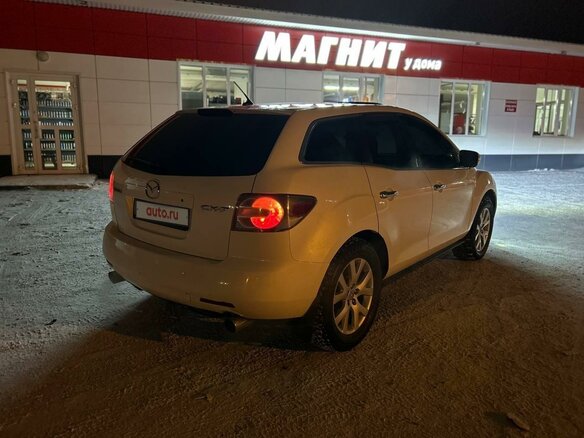 2008 Mazda CX-7 I, белый, 795000 рублей - вид 6