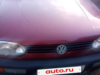 1996 Volkswagen Golf III, красный, 320000 рублей, вид 3