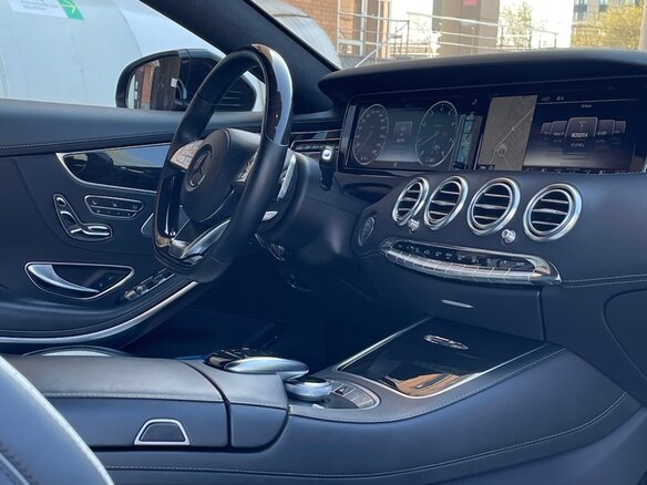 2015 Mercedes-Benz S-Класс 500 VI (W222, C217), чёрный, 4800000 рублей - вид 8