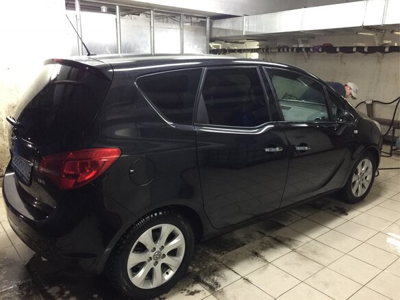 2011 Opel Meriva B, чёрный - вид 9