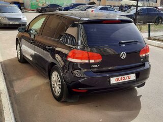 2012 Volkswagen Golf VI, чёрный, 1150000 рублей, вид 5