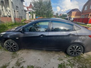 2016 Hyundai Solaris I Рестайлинг, серый, 880000 рублей, вид 5