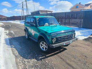 1999 Lada (ВАЗ) 2121 (4x4) I Рестайлинг, зелёный, 350000 рублей, вид 4