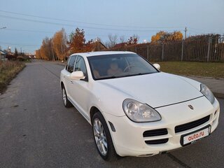 2006 Porsche Cayenne S I (955), белый, 1190000 рублей, вид 2
