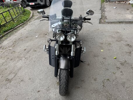 2012 Triumph Thunderbird Storm, серый, 900000 рублей, вид 3