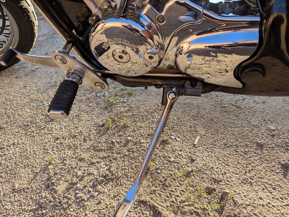 1992 Honda Steed 400, чёрный, 280000 рублей - вид 18