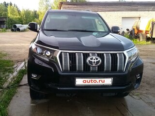 2016 Toyota Land Cruiser Prado 150 Series Рестайлинг 1, чёрный, 4300000 рублей, вид 2