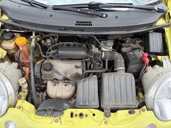 2007 Daewoo Matiz I Рестайлинг, жёлтый, 250000 рублей - вид 10