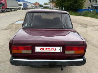 2001 Lada (ВАЗ) 2107, пурпурный, 46000 рублей, вид 2