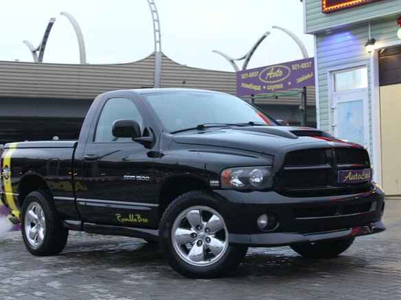 2004 Dodge RAM III (DR/DH), чёрный - вид 2