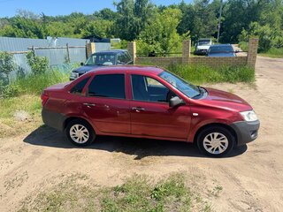 2017 Lada (ВАЗ) Granta I, красный, 250000 рублей, вид 5