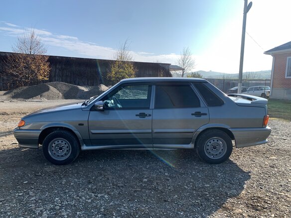 2009 Lada (ВАЗ) 2115, серый, 280000 рублей - вид 8