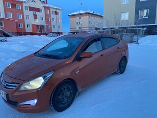 2014 Hyundai Solaris I, оранжевый, 1000050 рублей, вид 1