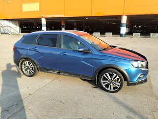 2020 Lada (ВАЗ) Vesta SW Cross I, синий, 1050000 рублей, вид 4