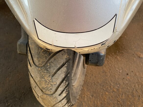 1998 Suzuki Address 100, серый, 60000 рублей - вид 9