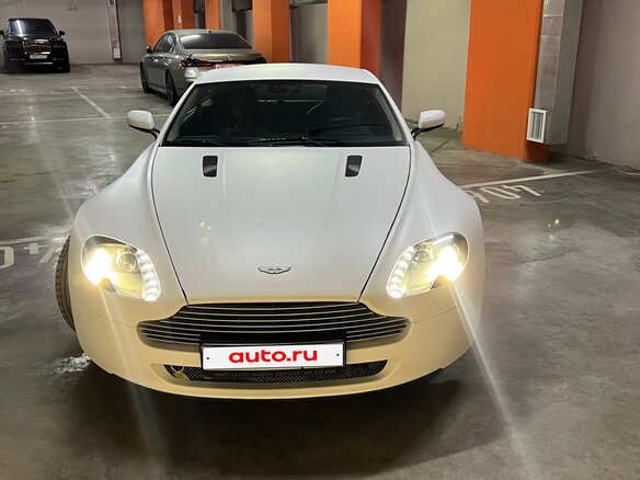 2007 Aston Martin V8 Vantage III, белый, 5100000 рублей - вид 7