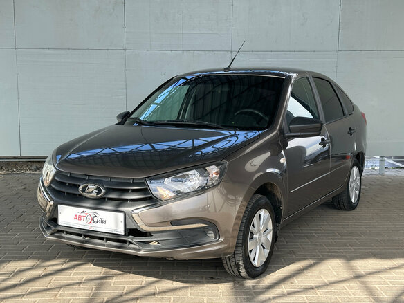 2019 Lada (ВАЗ) Granta I Рестайлинг, коричневый - вид 2
