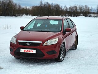 2009 Ford Focus II Рестайлинг, красный, 770000 рублей, вид 1