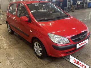 2008 Hyundai Getz I Рестайлинг, красный, 630000 рублей, вид 4