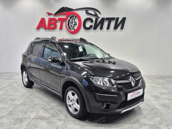 2016 Renault Sandero Stepway II, чёрный
