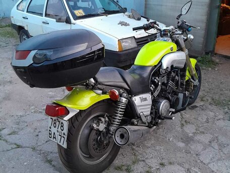 1995 Yamaha V-Max 1200, жёлтый, 380000 рублей, вид 2