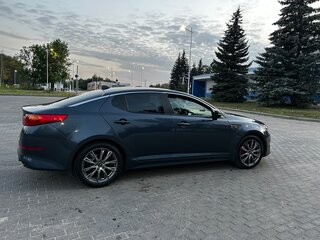 2014 Kia Optima III Рестайлинг, синий, 1550000 рублей, вид 4