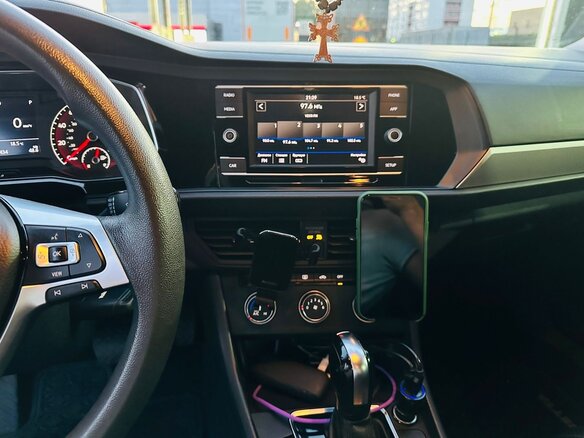 2018 Volkswagen Jetta 8-speed VII, синий, 1340000 рублей - вид 13
