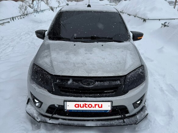 2014 Lada (ВАЗ) Granta I, серебристый, 650000 рублей - вид 17