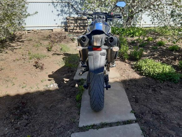 2008 Yamaha XT660X, синий, 420000 рублей - вид 3