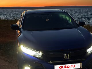 2020 Honda Civic X Рестайлинг, синий, 2150000 рублей, вид 3