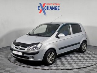2008 Hyundai Getz I Рестайлинг, серебристый, 329000 рублей, вид 1