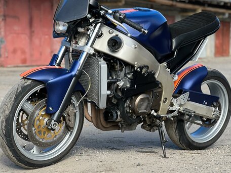 2002 Kawasaki ZX-6 Ninja, синий, 250000 рублей, вид 2