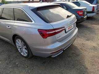 2019 Audi A6 45 TDI V (C8), серебристый, 5300000 рублей, вид 4