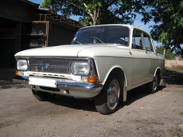 1974 Москвич 412 ИЭ, белый - вид 1